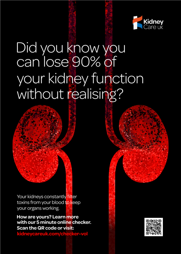 Kidney Care UK poster